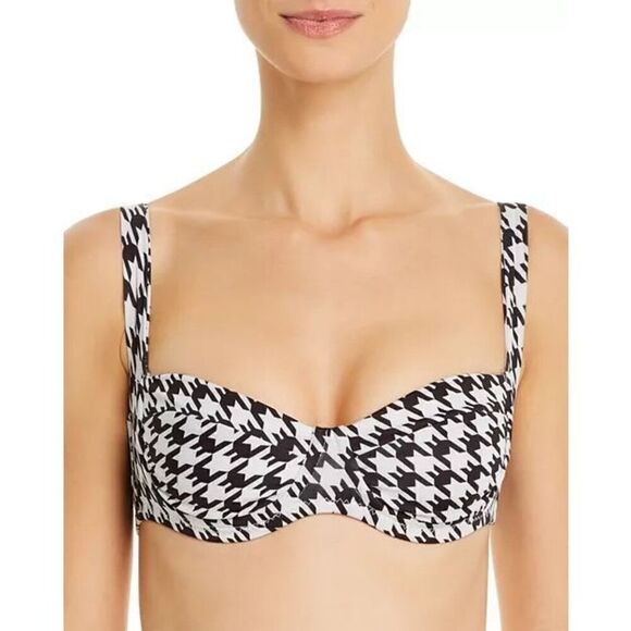 New SKIN BY SAME houndstooth bikini. Retails $220. S-top/M-bottom - Picture 5 of 11